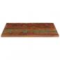 Preview: Tischplatte 80x70x1,5 cm Rechteckig Altholz Massiv