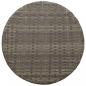 Preview: 3-tlg. Bistro-Set mit Kissen Grau Poly Rattan