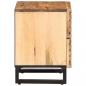 Preview: Nachttische 2 Stk. 40x34x46 cm Raues Mangoholz