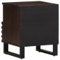Preview: Nachttische 2 Stk. 40x34x46 cm Massivholz Mango