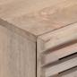 Preview: Nachttische 2 Stk. 40x34x46 cm Gebleichtes Massivholz Mango