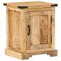 Preview: ARDEBO.de - Nachttisch 40x35x50 cm Massivholz Mango