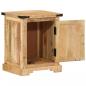 Preview: Nachttisch 40x35x50 cm Massivholz Mango