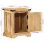 Preview: Nachttisch 40x35x50 cm Massivholz Mango