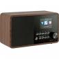 Preview: ARDEBO.de - i110 WLAN-Internet-Radio mit Media-Player-Funktion Holzoptik