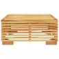 Preview: Garten-Couchtisch 69,5x69,5x31 cm Massivholz Teak