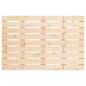 Preview: Wand-Kopfteil 81x3x63 cm Massivholz Kiefer