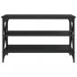 Preview: TV-Schrank Schwarz 80x40x50 cm Holzwerkstoff