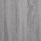 Preview: Beistelltisch Grau Sonoma 40x30x60 cm Holzwerkstoff