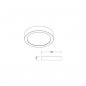 Preview: Brumberg FLAT37 LED-Anbaupanel weiß, 1430.0 lm, 3000 K (12245073)