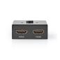 Preview: ARDEBO.de - HDMI ? Schalter | 3-Port port(s) | 1x HDMI? Eingang / 2x HDMI? Eingang | 1x HDMI? Ausgang / 2x HDMI? Ausgang | 4K@60Hz | 6 Gbps | Metall | Anthrazit