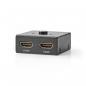 Preview: HDMI ? Schalter | 3-Port port(s) | 1x HDMI? Eingang / 2x HDMI? Eingang | 1x HDMI? Ausgang / 2x HDMI? Ausgang | 4K@60Hz | 6 Gbps | Metall | Anthrazit