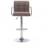Preview: Barhocker Taupe Stoff