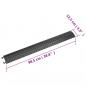 Preview: Kabelbrücken 2 Stk. 98,5 cm Schwarz