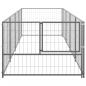 Preview: Hundezwinger Silbern 4 m² Stahl