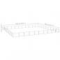 Preview: Hundezwinger Silbern 90 m² Stahl
