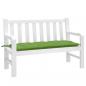Preview: ARDEBO.de - Gartenbank-Auflage Melange Grün 120x50x7 cm Stoff