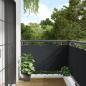 Preview: ARDEBO.de - Garten-Sichtschutz Anthrazit 600x75 cm PVC