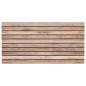 Preview: 3D-Wandpaneele 5 Stk. Braun 100x50 cm EPS