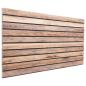 Preview: 3D-Wandpaneele 5 Stk. Braun 100x50 cm EPS