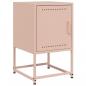 Preview: Nachttisch Rosa 36x39x60,5 cm Stahl