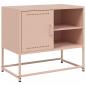 Preview: TV-Schrank Rosa 68x39x60,5 cm Stahl