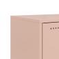 Preview: TV-Schrank Rosa 68x39x60,5 cm Stahl