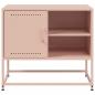 Preview: TV-Schrank Rosa 68x39x60,5 cm Stahl