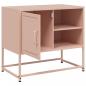 Preview: TV-Schrank Rosa 68x39x60,5 cm Stahl