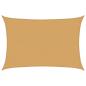 Preview: Sonnensegel 160 g/m² Rechteckig Sandfarben 2,5x3,5 m HDPE