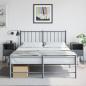 Preview: ARDEBO.de - Nachttische 2 Stk. Anthrazit 36x39x60,5 cm Stahl