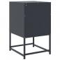 Preview: Nachttische 2 Stk. Anthrazit 36x39x60,5 cm Stahl