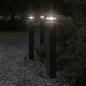 Preview: ARDEBO.de - Wegeleuchte Schwarz 80 cm Aluminium