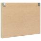 Preview: Vitrinenschrank Sonoma-Eiche 100x8,5x75 cm Holzwerkstoff