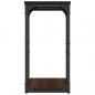 Preview: Beistelltisch Braun Eichen-Optik 40x30x60 cm Holzwerkstoff
