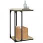 Preview: Beistelltisch Sonoma-Eiche 40x30x60 cm Holzwerkstoff
