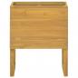 Preview: Badschrank 60x40x75 cm Massivholz Teak
