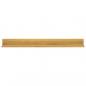 Preview: Wandregale 2 Stk. 110x10x10 cm Massivholz Teak