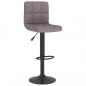 Preview: Barhocker 2 Stk. Taupe Stoff