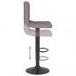 Preview: Barhocker 2 Stk. Taupe Stoff