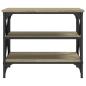 Preview: ARDEBO.de - TV-Schrank Sonoma-Eiche 60x40x50 cm Holzwerkstoff