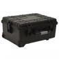 Preview: ARDEBO.de - Flugkoffer mit Rollen Schwarz 58x45x27 cm PP