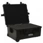 Preview: Flugkoffer mit Rollen Schwarz 58x45x27 cm PP