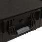 Preview: Flugkoffer mit Rollen Schwarz 58x45x27 cm PP