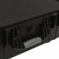 Preview: Flugkoffer mit Rollen Schwarz 58x45x27 cm PP