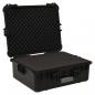 Preview: Flugkoffer Tragbar Schwarz 55x43x21 cm PP