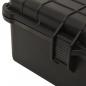 Preview: Flugkoffer Tragbar Schwarz 55x43x21 cm PP