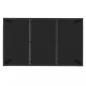 Preview: 5-tlg. Garten-Essgruppe mit Kissen Schwarz Poly Rattan