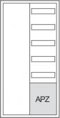 Preview: Hager ZB32APZ2 Systemschrank, univers Z, 1100x550x205mm, SKII, IP44, VF 5-reihig, APZ, 2-Feld