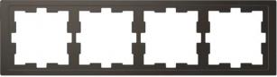 Preview: ARDEBO.de Merten D-Life Rahmen, 4fach, anthrazit (MEG4040-6534)